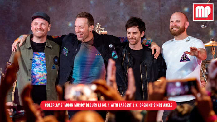 Coldplay's 'Moon Music' Debuts at No. 1 with Largest U.K. Opening Since Adele